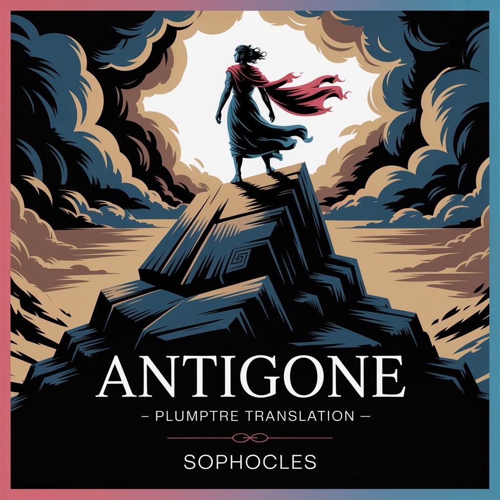 Cover of Antigone: The Timeless Struggle Against Tyranny - Plumptre Translation
