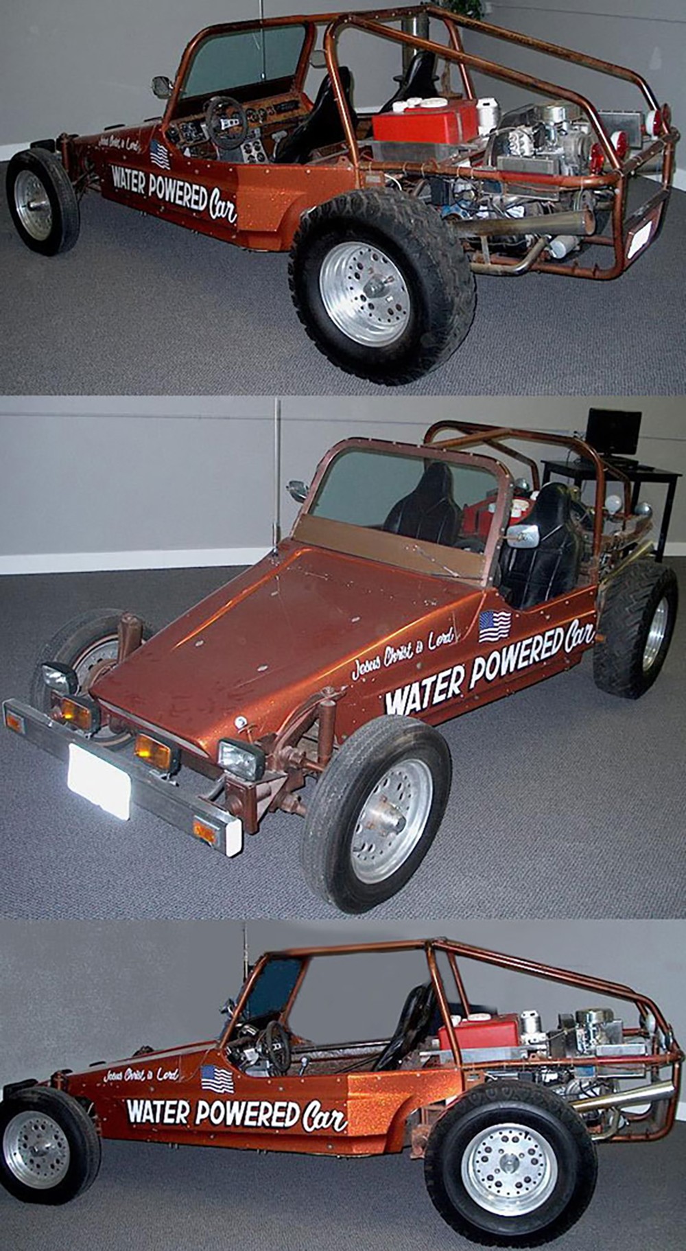 Images of Stanley Meyer's Water-Powered Dune Buggy (Associated with Ep 101)