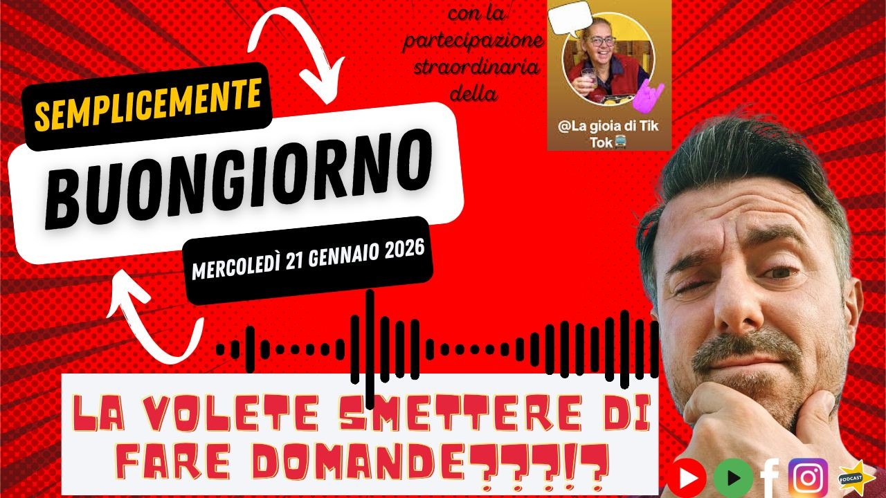 La smettete di fare domande???!!! – Con Cristina, la famosa Gioia di TikTok