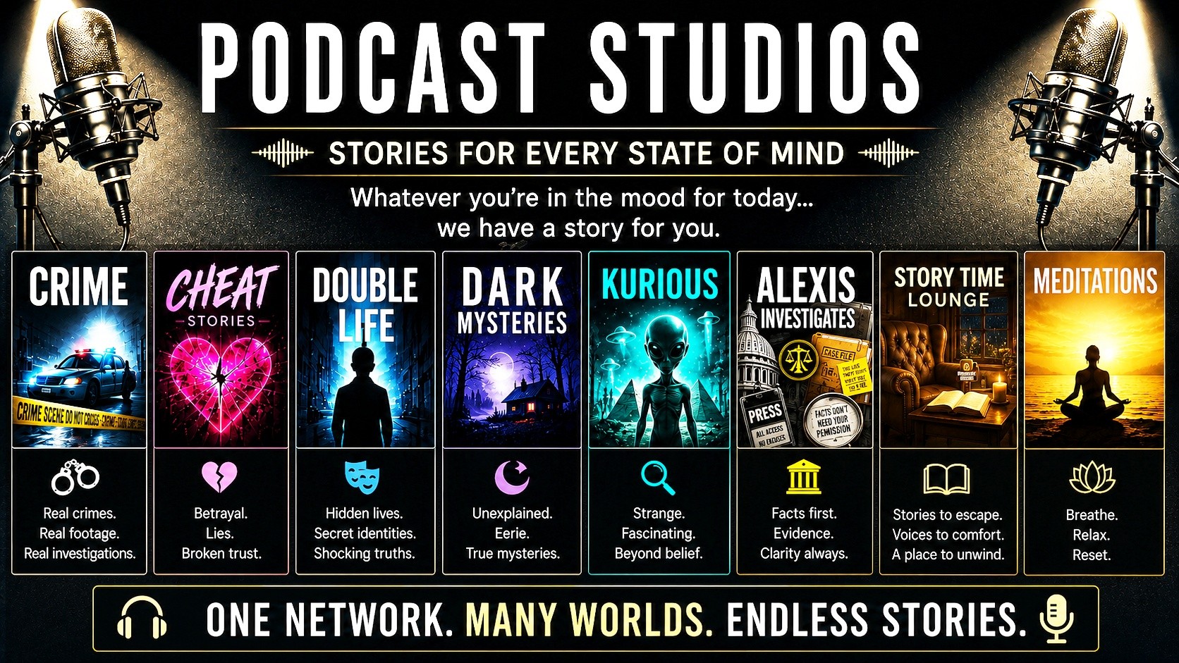 🎙️ Podcast Studios Has a New Look