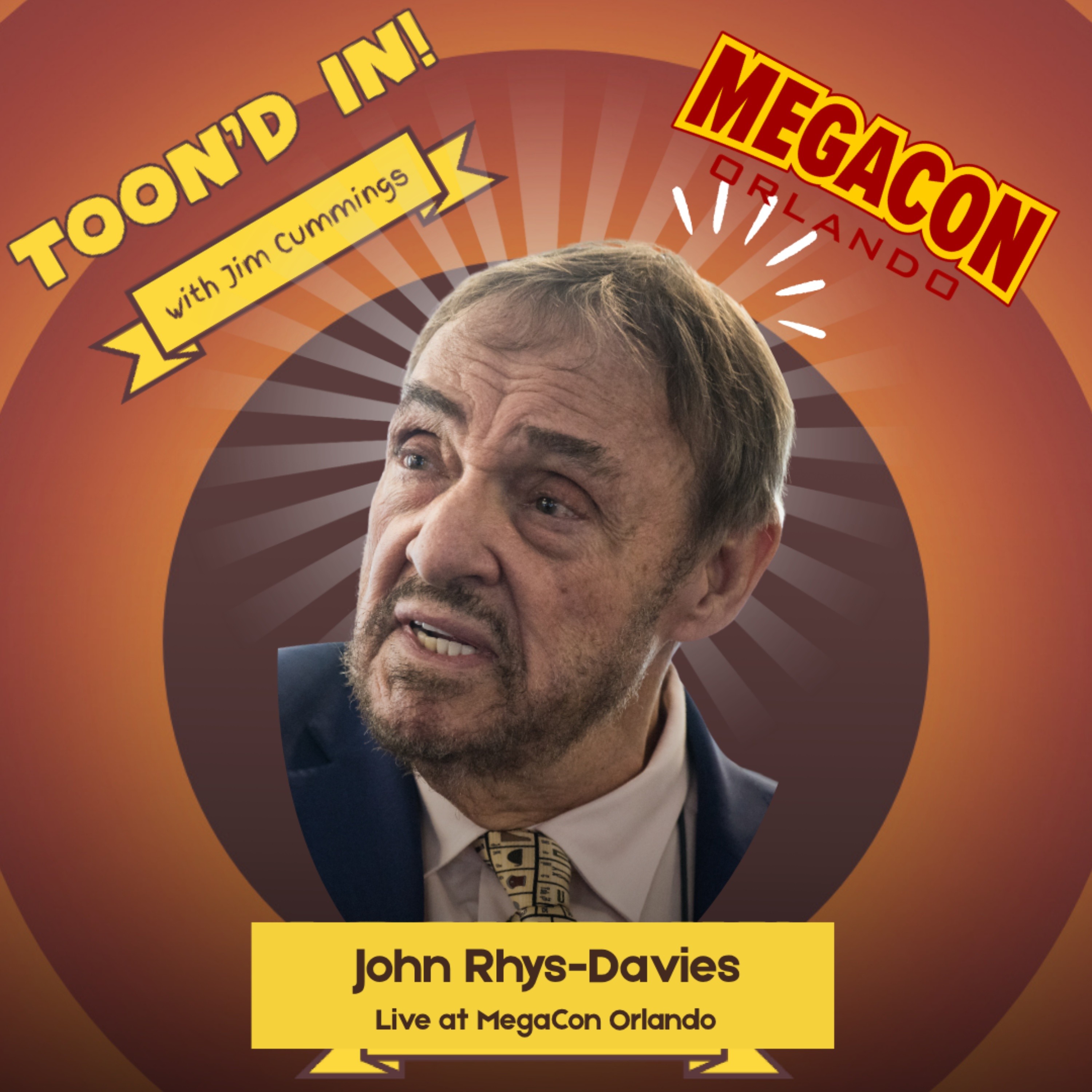From Gimli to Sallah LIVE in Orlando | John Rhys-Davies Live at MegaCon (Indiana Jones, Lord of the Rings)