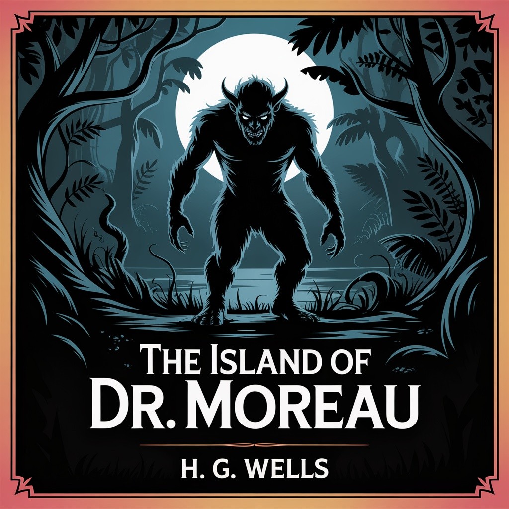 Cover of The Island of Dr. Moreau: Ethics of Dark Science