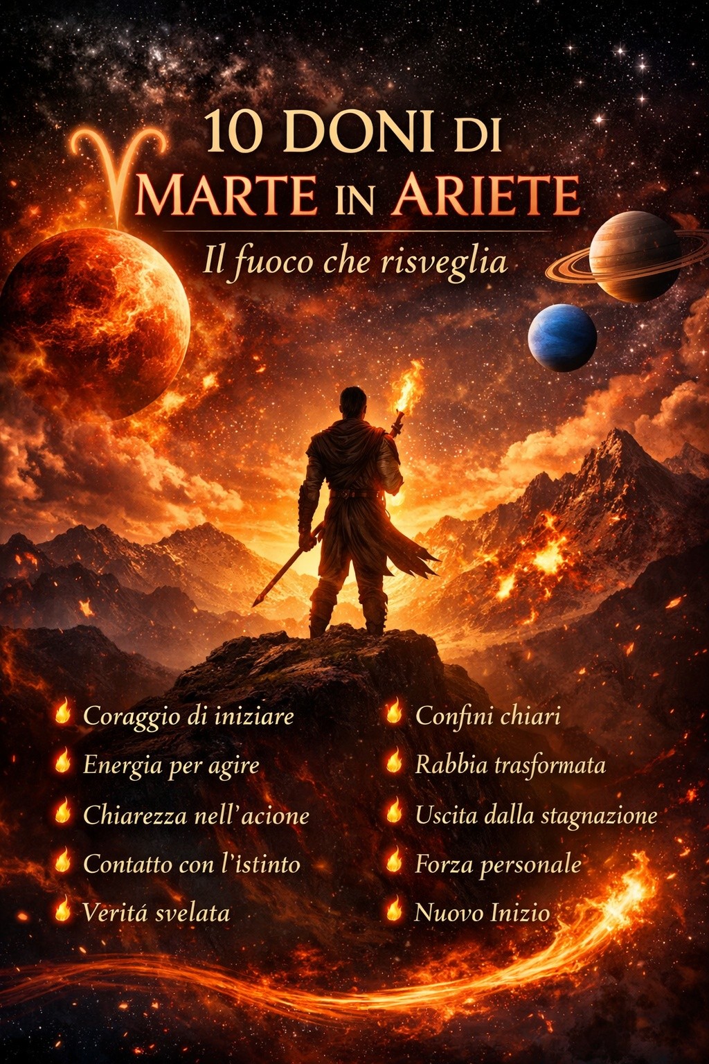 🎙️ Marte in Ariete – 10 doni di un fuoco che risveglia.