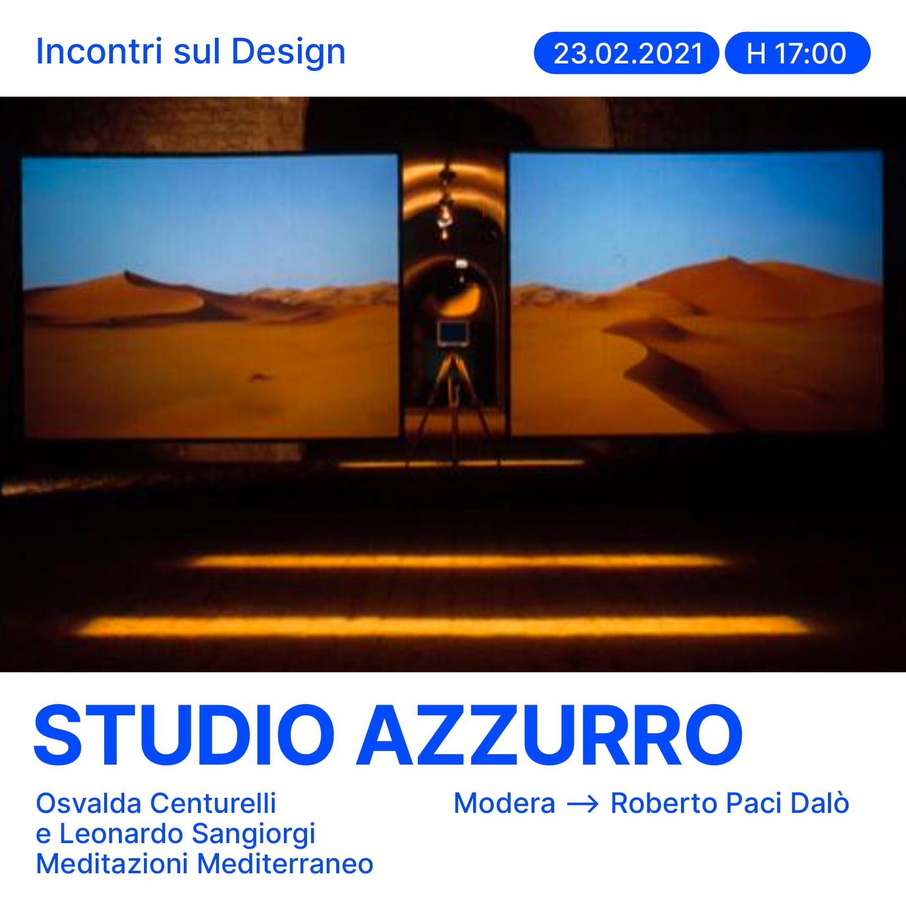 Incontri sul Design – Studio Azzurro