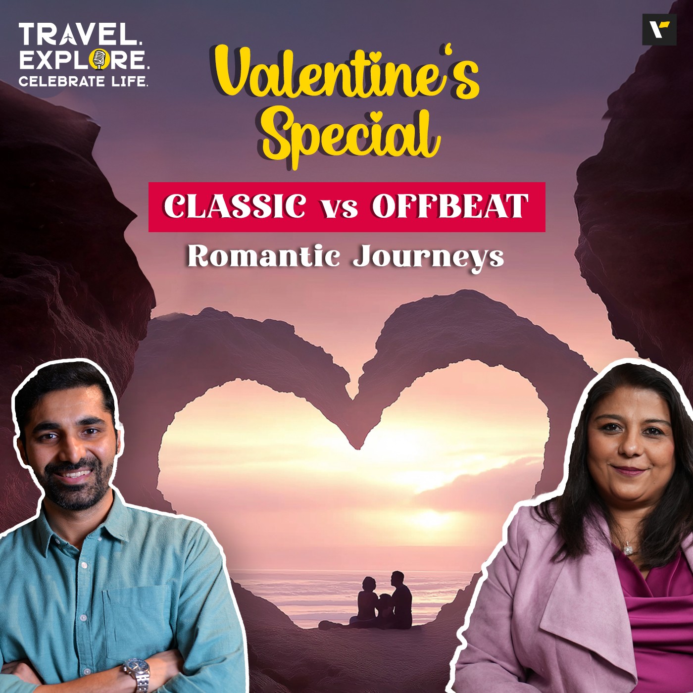 💕👫 Valentine's Special: CLASSIC vs OFFBEAT Romantic Journeys ❤️ | TECL Podcast with Neil and Sunila