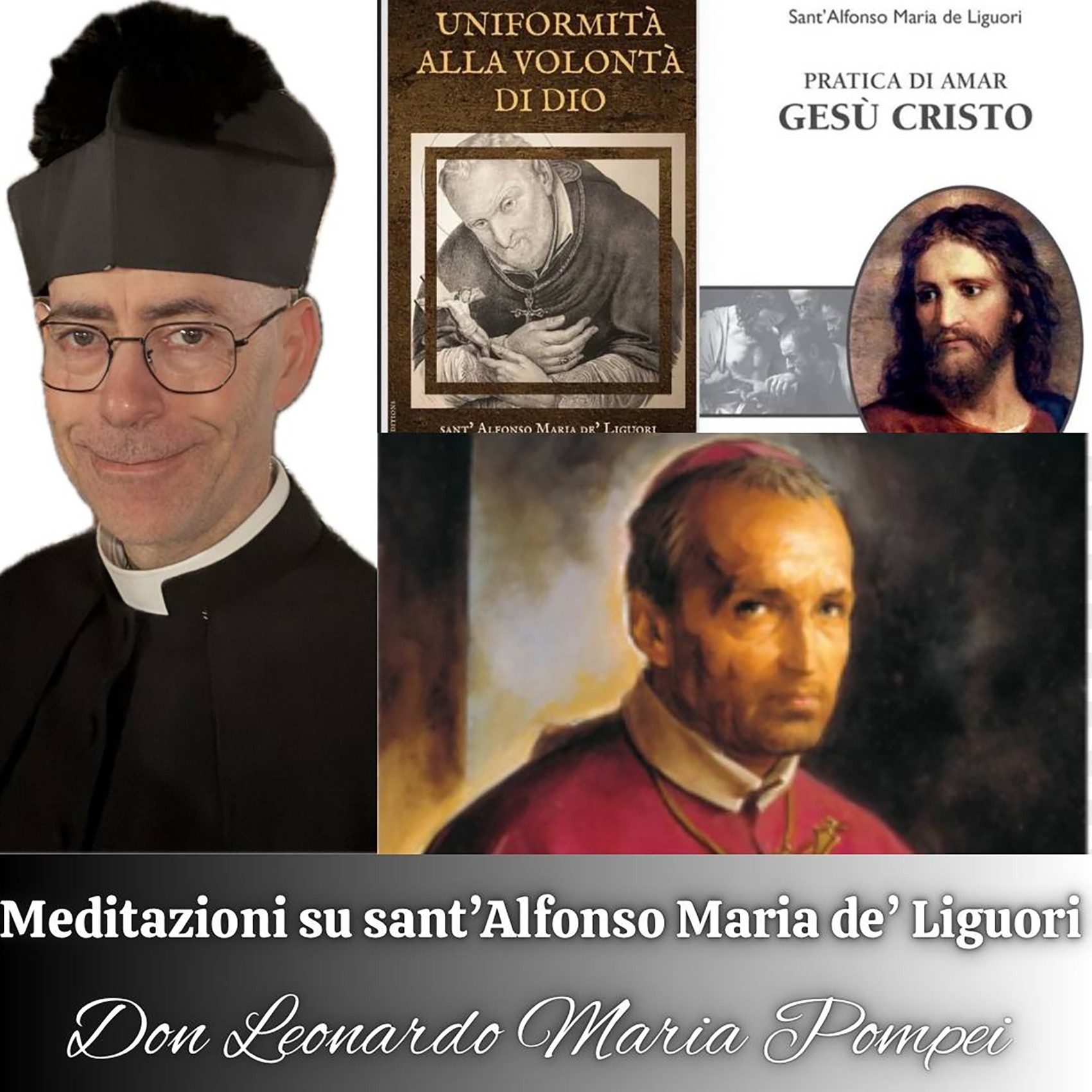 Copertina del podcast «Meditazioni su Sant'Alfonso Maria de' Liguori»