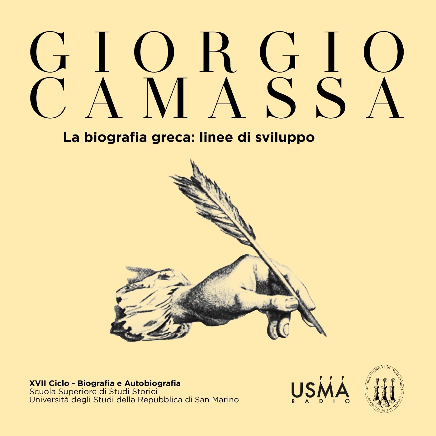 121. Giorgio Camassa – La biografia greca: linee di sviluppo