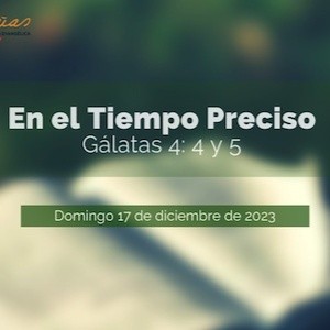 Portada de En el Tiempo Preciso