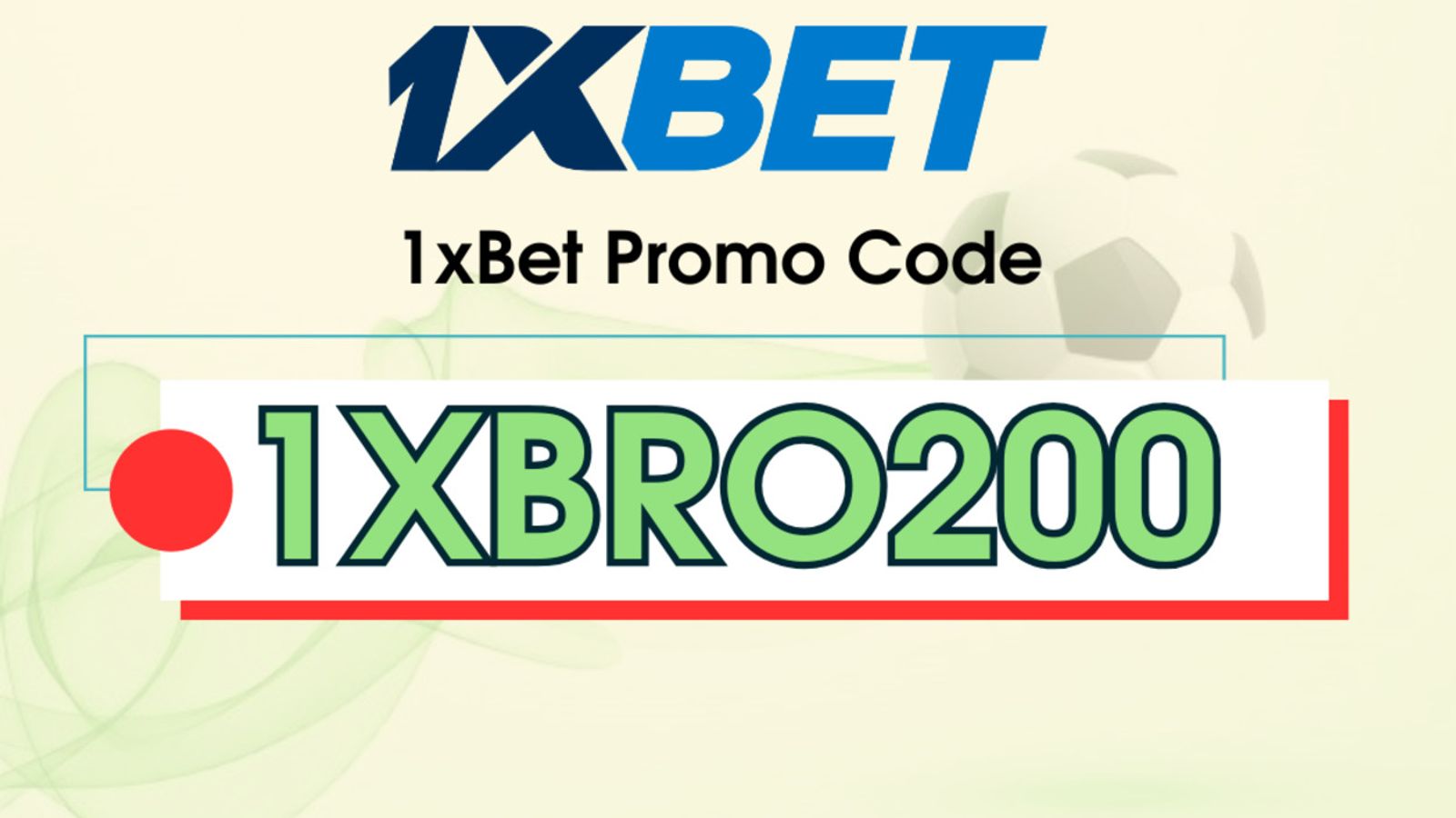 what is promo code in 1xbet