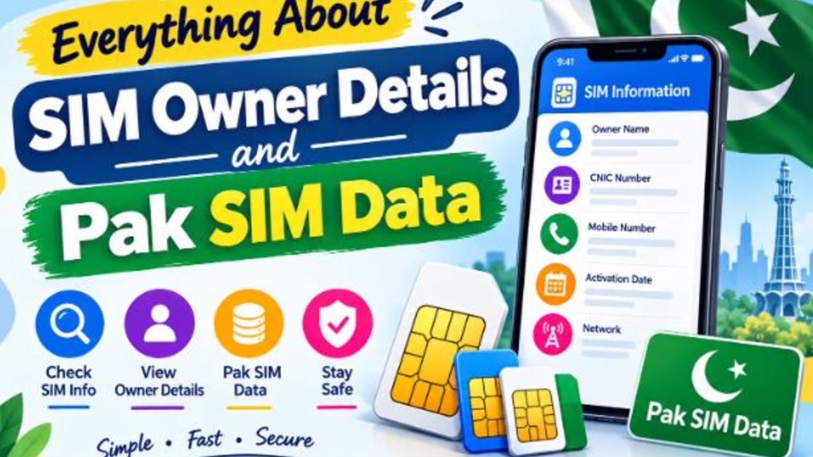 Everything About SIM Owner Details and Pak SIM Data