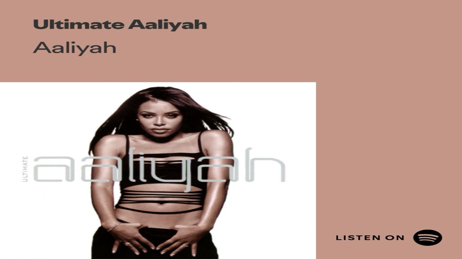 Ultimate Aaliyah: A Special Tribute to a Music Legend