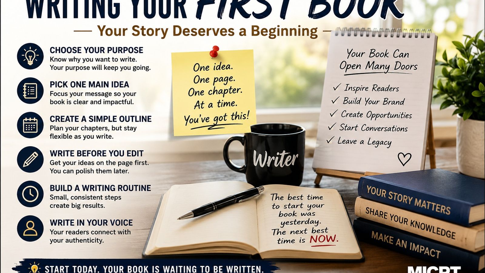 Do You Want to Write Your First Book?