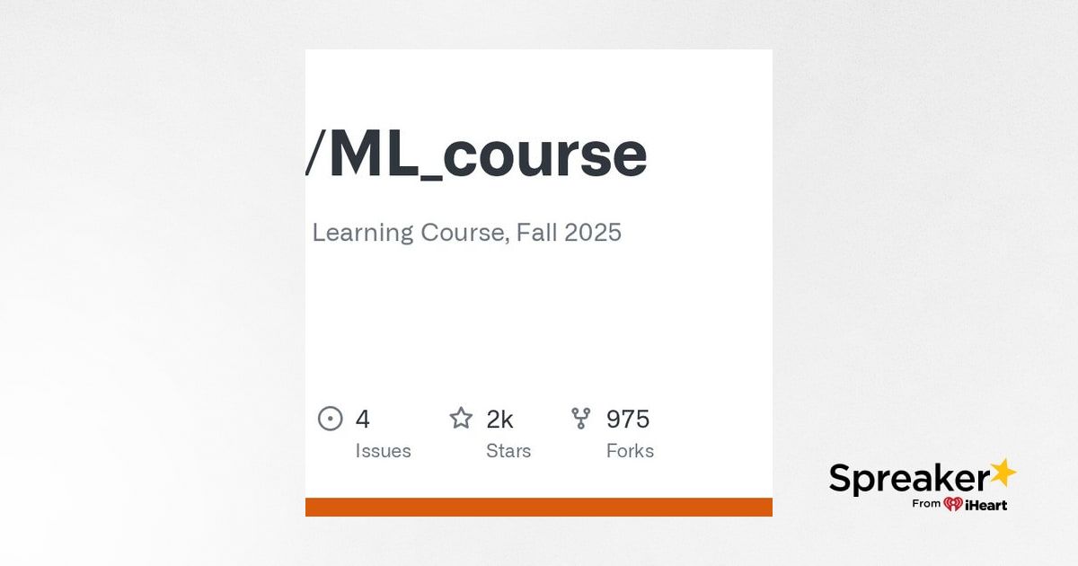 Github Epfml Ml Course Epfl Machine Learning Course Fall 2025