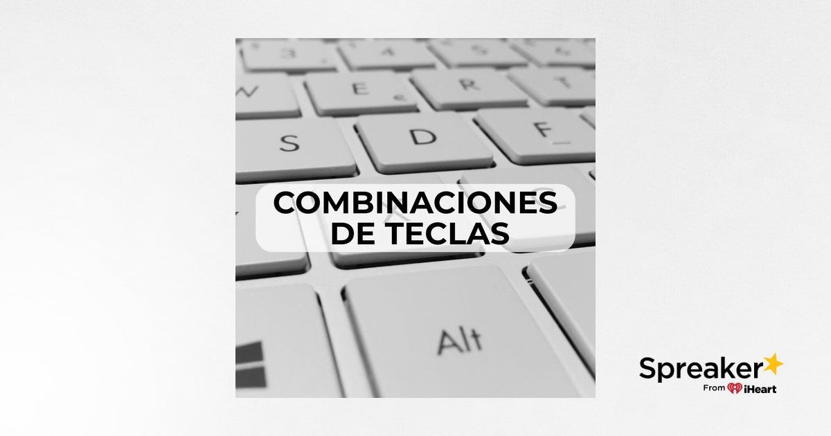 Combinaciones de teclas