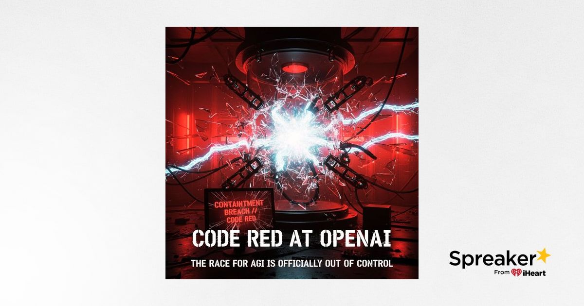 CODE RED at OpenAI: The Race for AGI is Officially OUT OF CONTROL