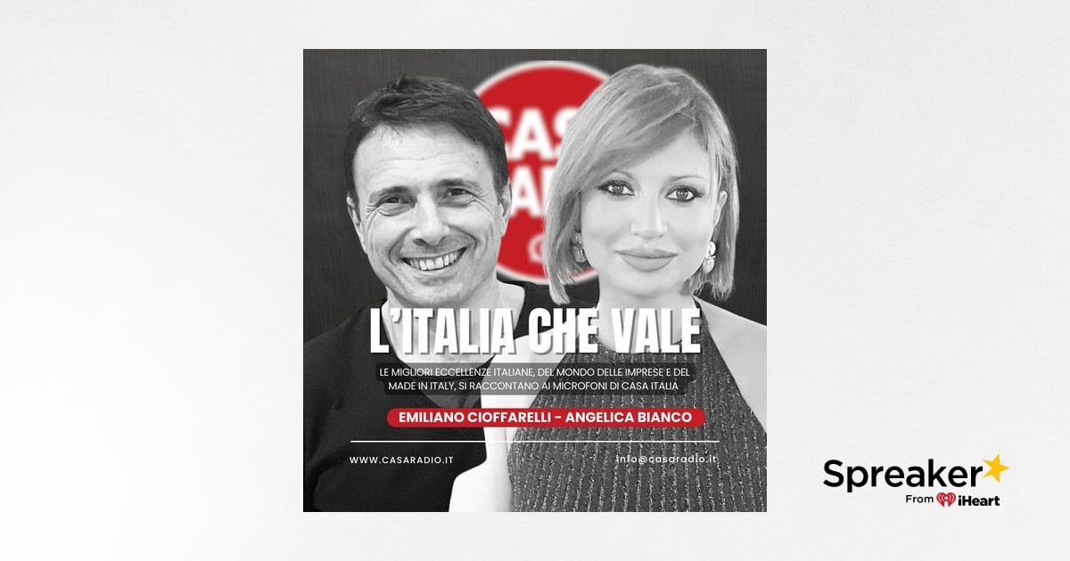 L'ITALIA CHE VALE | Intervista con Francesco De Angelis- Puntata del 20 ...