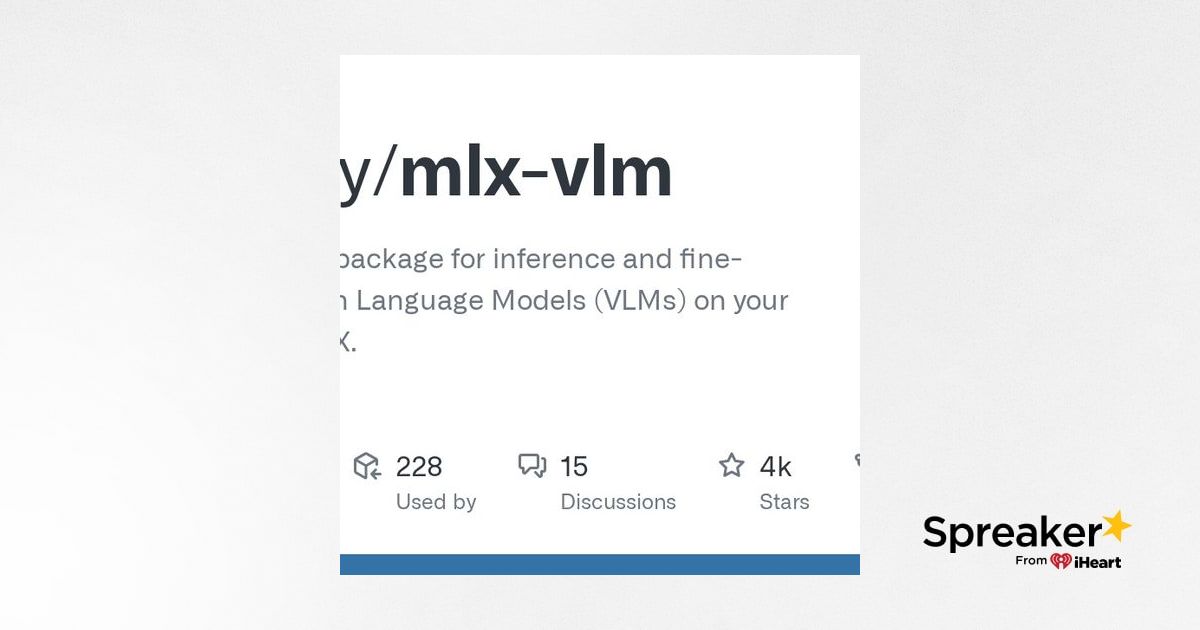 GitHub - Blaizzy/mlx-vlm: MLX-VLM is a package for inference and fine ...
