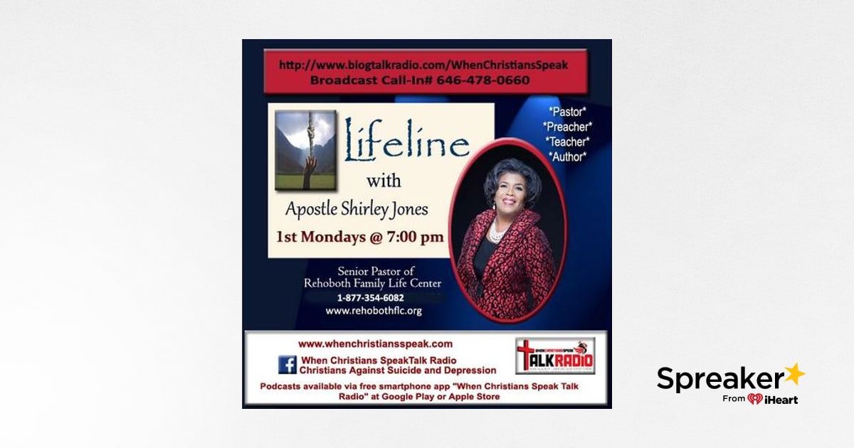 Lifeline with Apostle Shirley Jones “Winning ” March 1, 2021