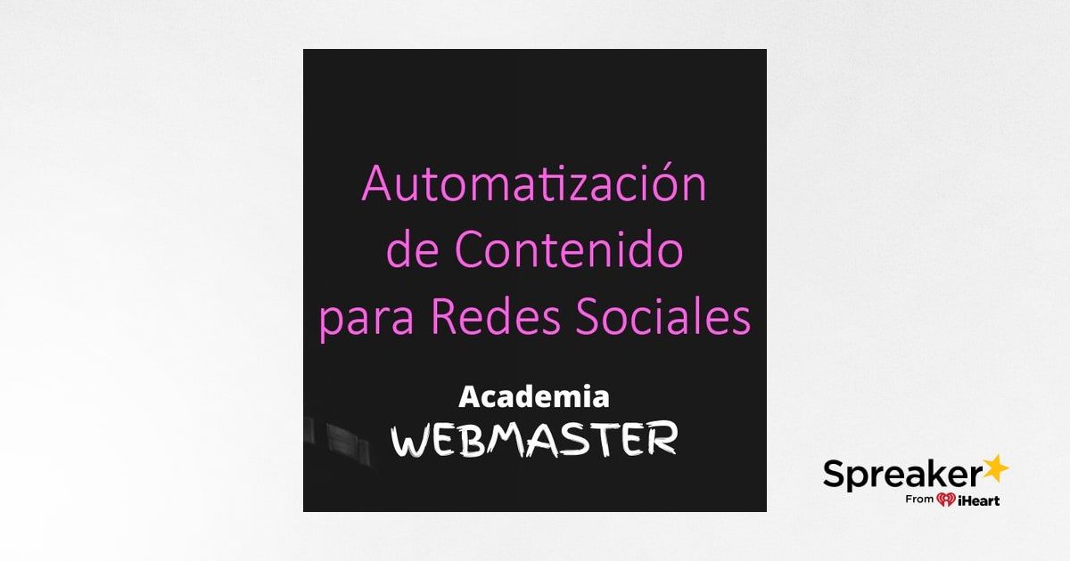 Crea contenido y publicalo en la redes sociales de forma Automatizada