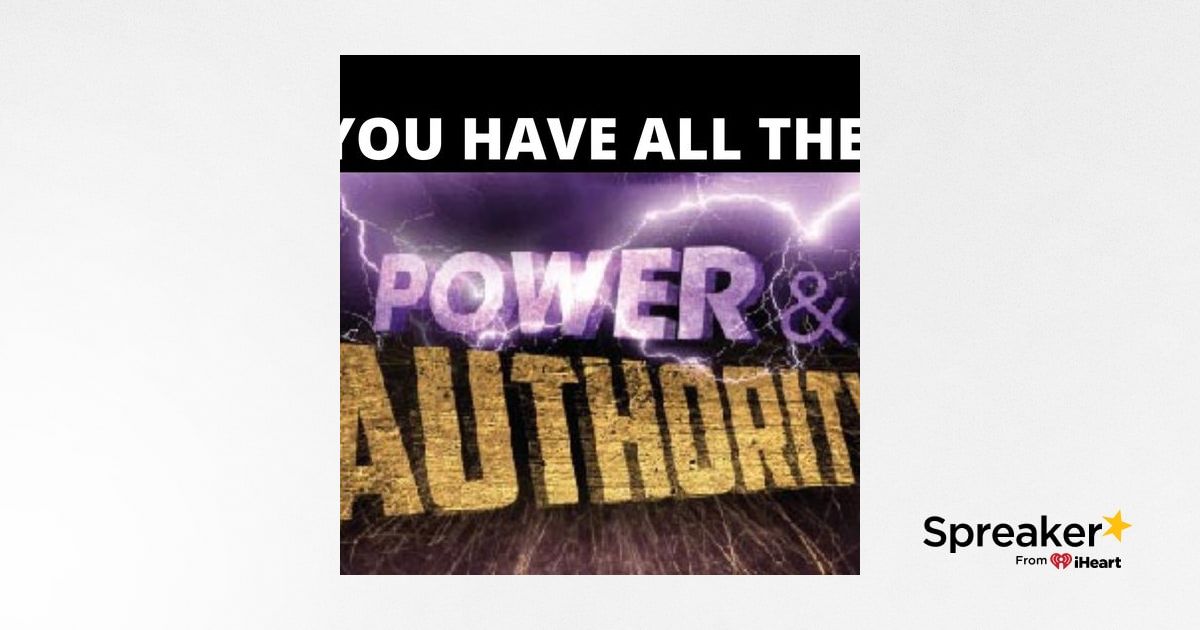 YOUR COUNTRY NEEDS YOU NOW! You Have All The Power and Authority!