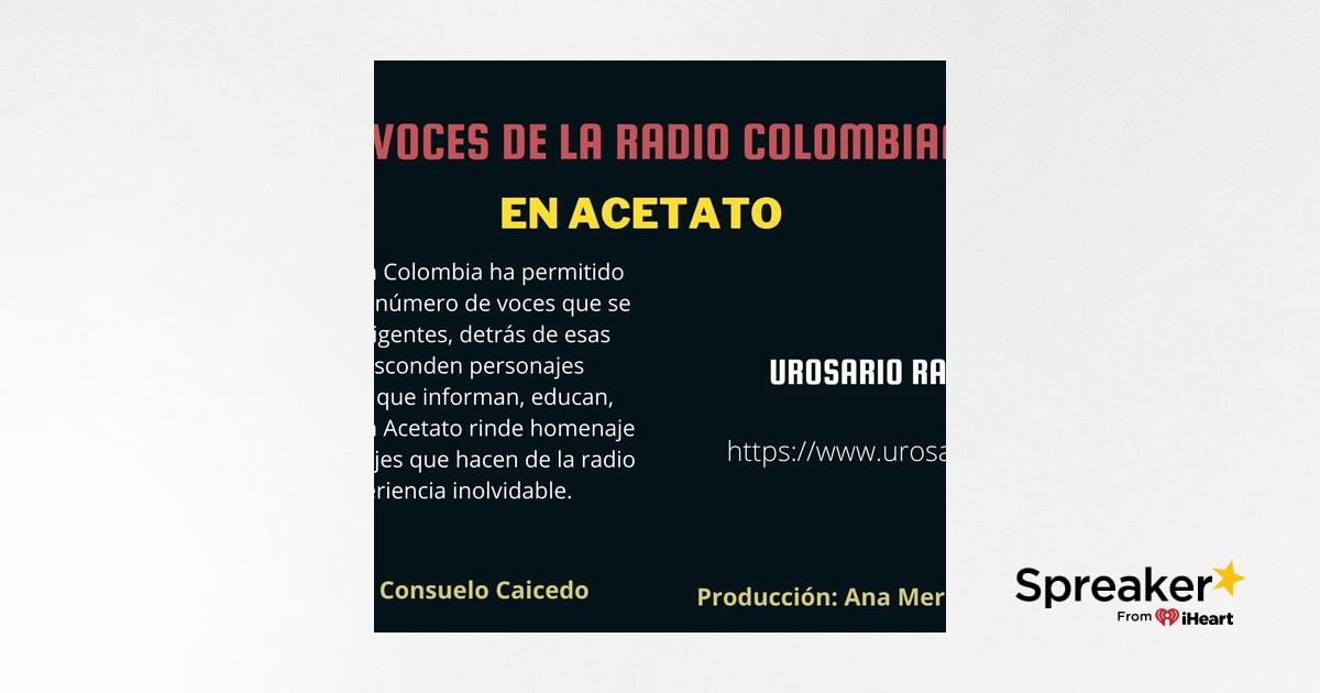 Voces de la radio colombiana
