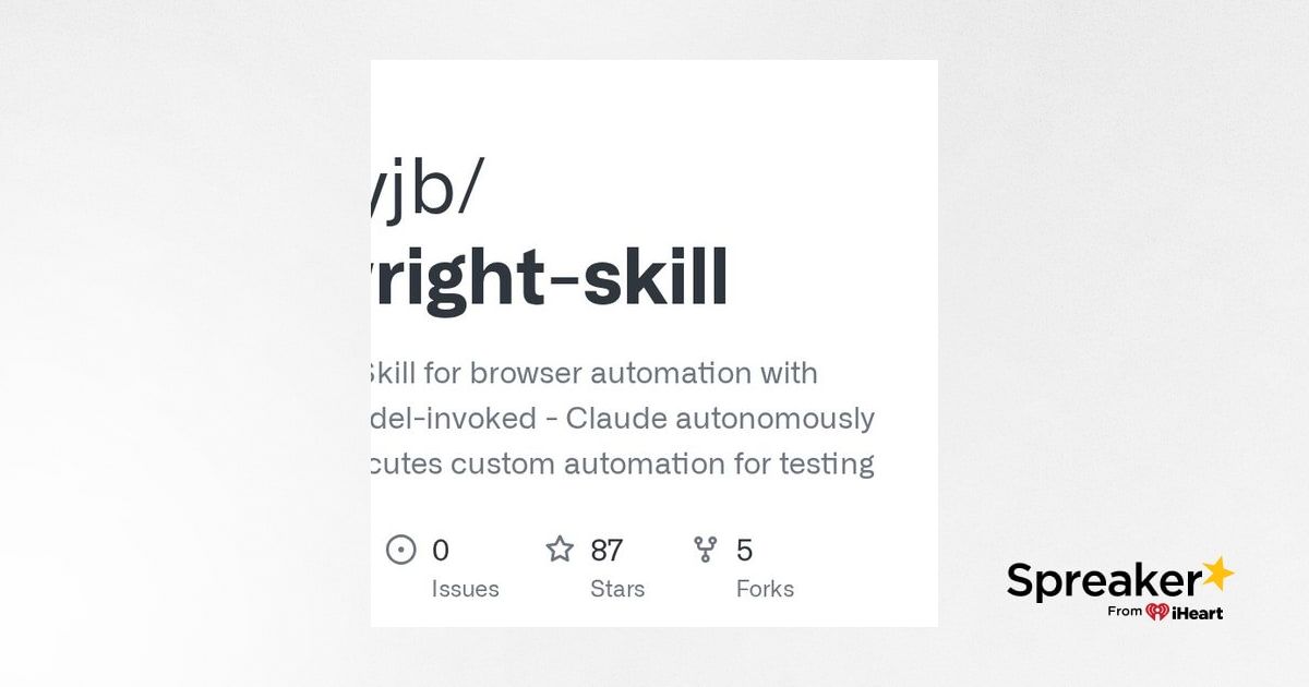 GitHub - lackeyjb/playwright-skill: Claude Code Skill for browser ...