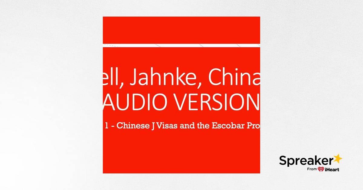 Nell, Jahnke, China (Part 1) - Audio Version
