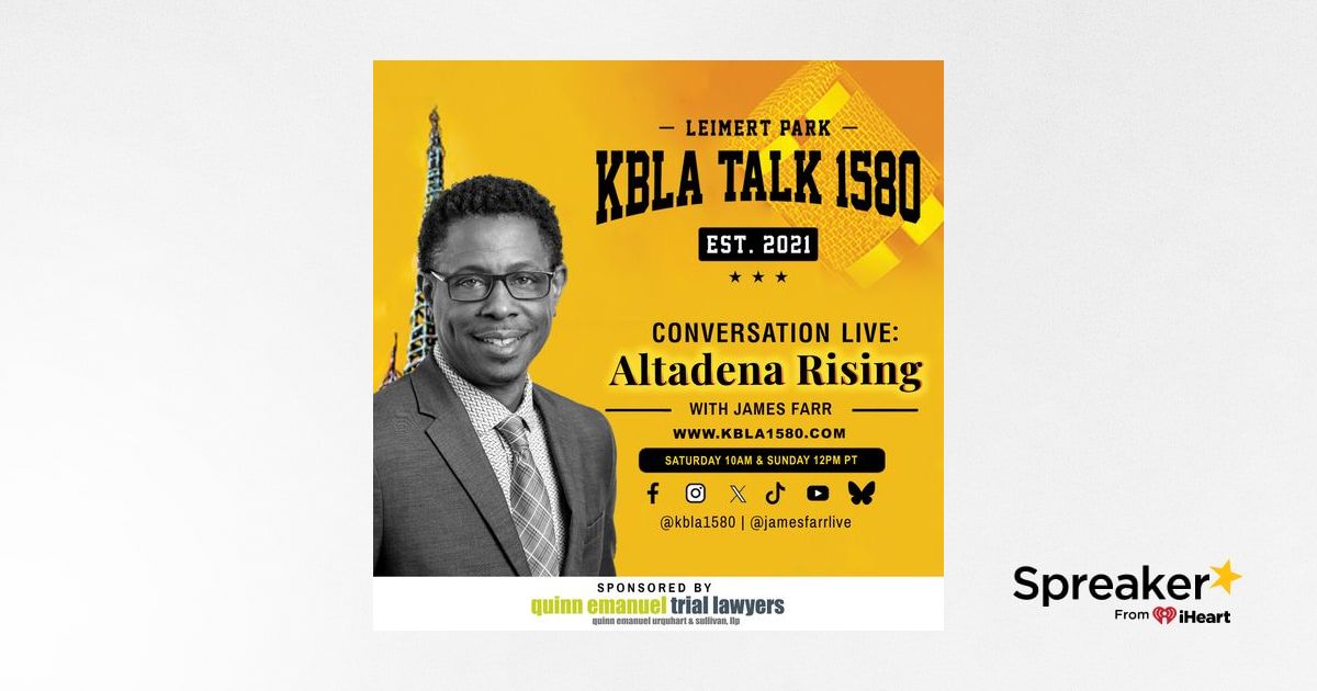 Conversation Live: Altadena Rising with James Farr