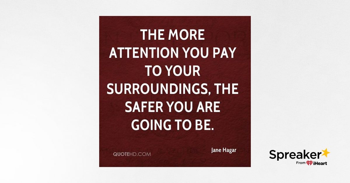 Knowing Your Surroundings
