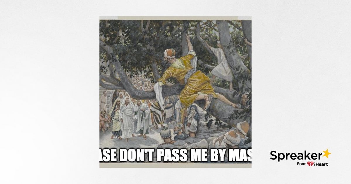 Jesus Is Passing By So Do Like Zacchaeus And Don’t Allow Him To Pass You By