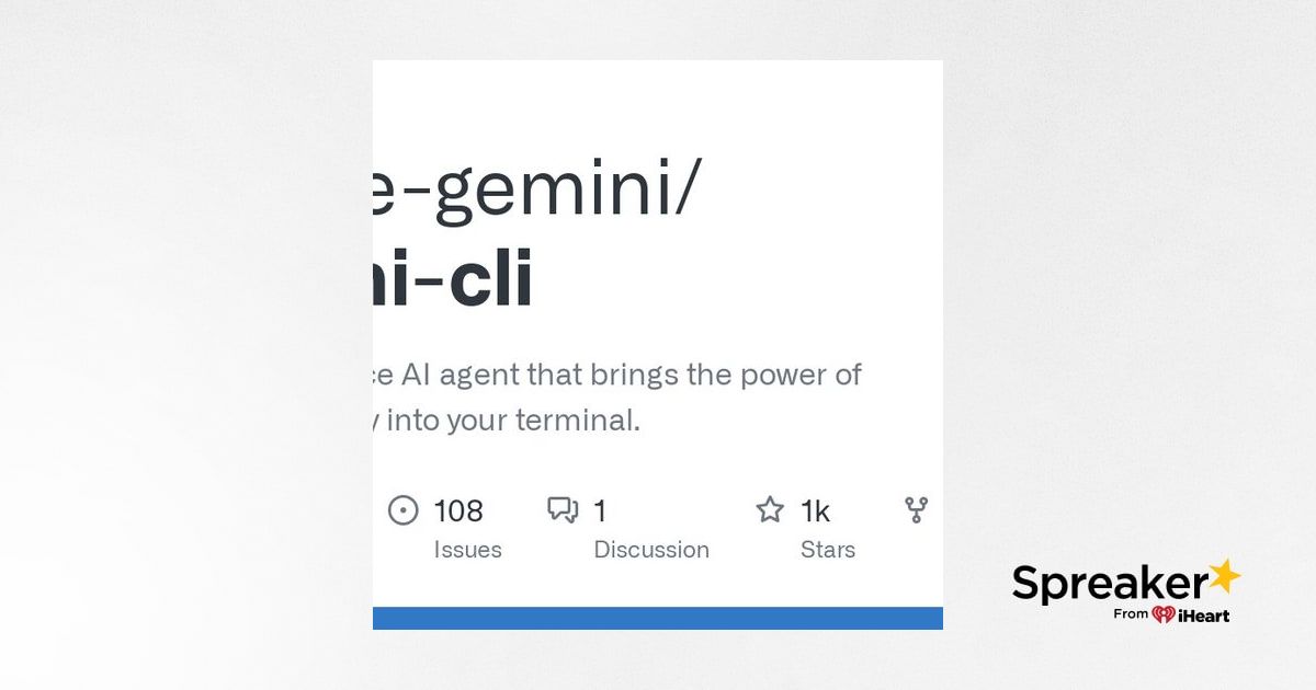 GitHub - google-gemini/gemini-cli: An open-source AI agent that brings ...