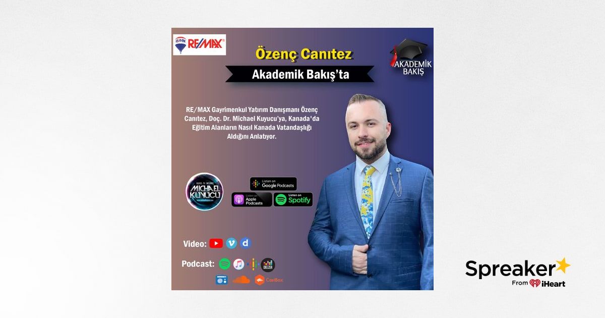 Özenç Canıtez Kanada�da Eğitimi Anlatıyor