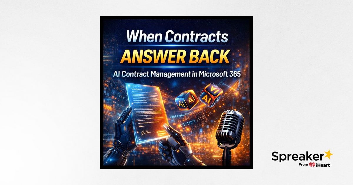 When Contracts Answer Back: AI Contract Management in Microsoft 365