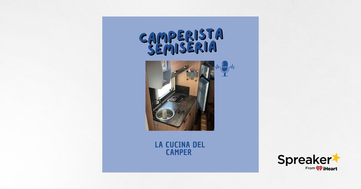 Cosa serve nella cucina del camper: la check-list - Camperistasemiseria