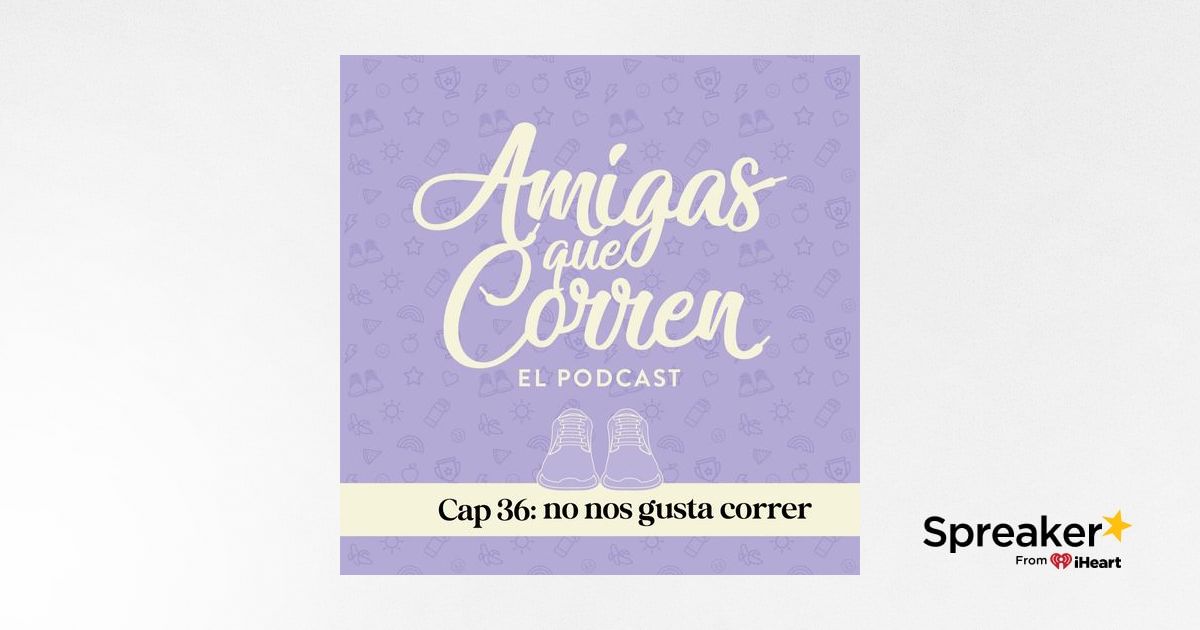 No nos gusta correr