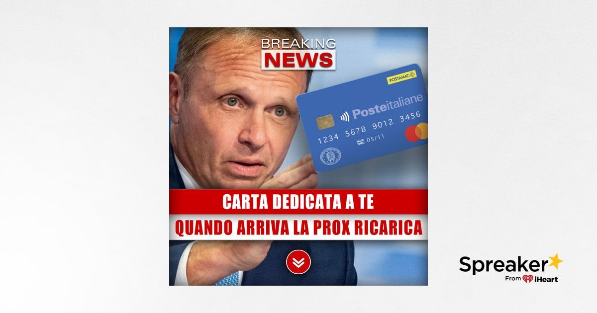 Carta Dedicata A Te Ecco Quando Arriva La Prossima Ricarica!