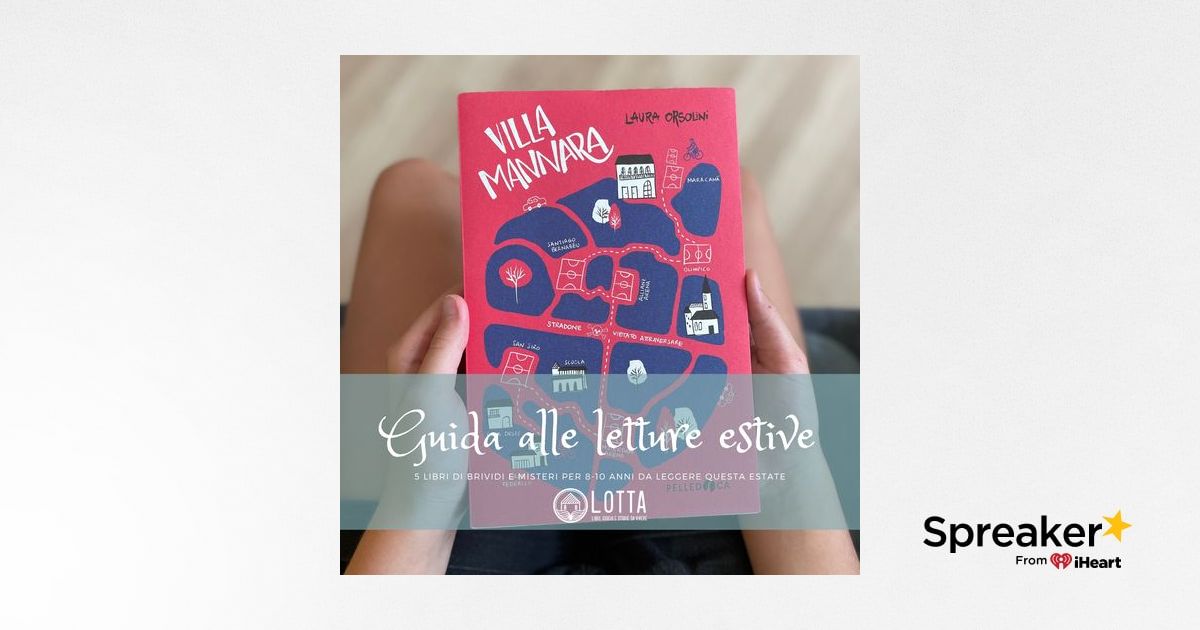 Consigli di lettura per l'estate 8-10 anni - Villa Mannara