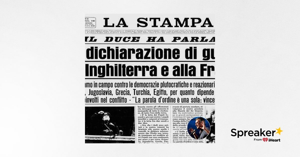 quando entra l'italia nella seconda guerra mondiale