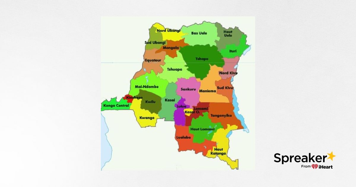 Lesson 61 - Ba 26 capitales yaba provinces ya RDC (The 26 capitals of ...