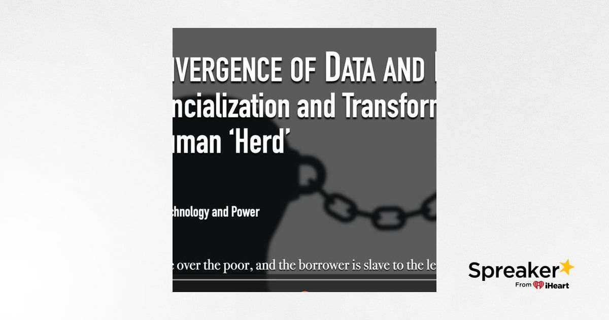 Daniel Broudy, The Convergence of Data and Flesh: The Financialization and Transformation of the Human Herd