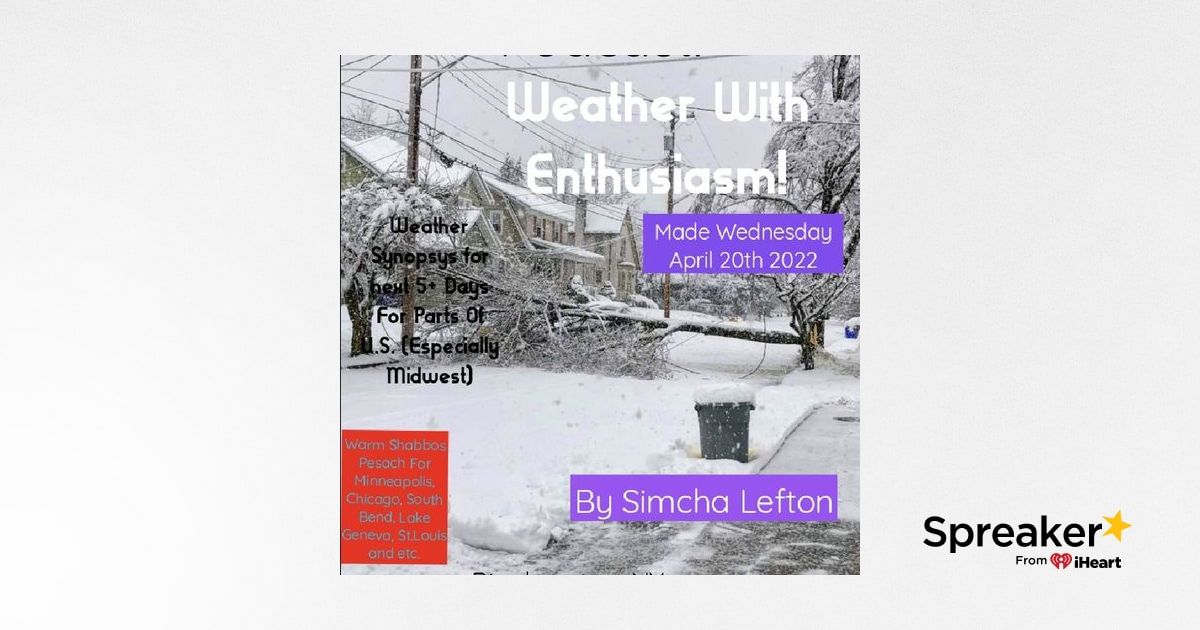 4 19 12am 4 20 22 U S Weather 5 Day Forecast Daily 