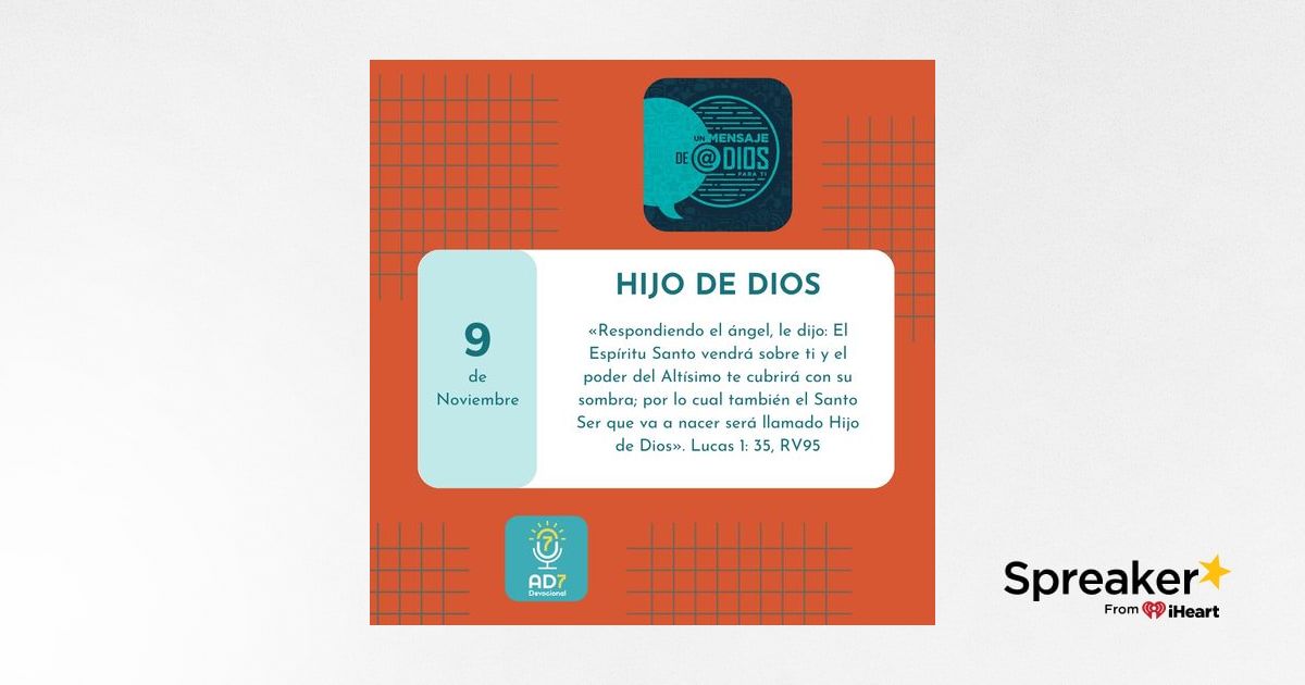 9 de noviembre - Un Mensaje De @Dios Para Ti - Devocional de Jóvenes ...