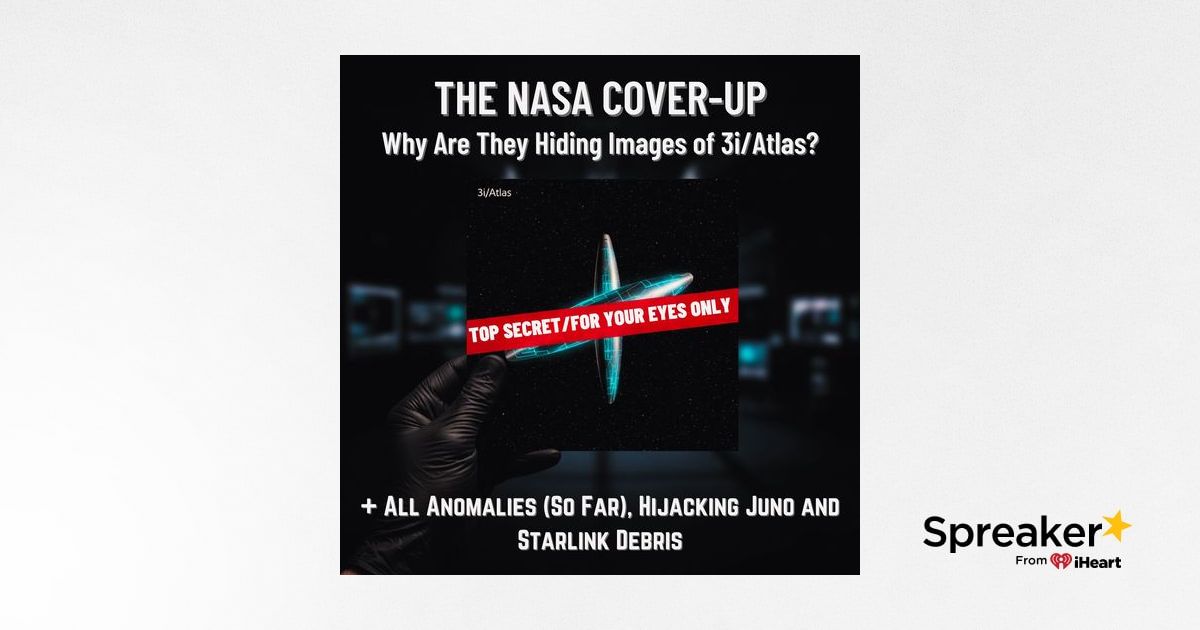 The NASA CoverUp Why Are They Hiding Images of 3i/Atlas + All(02)