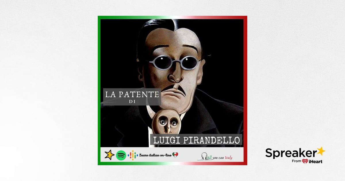La patente Luigi Pirandello