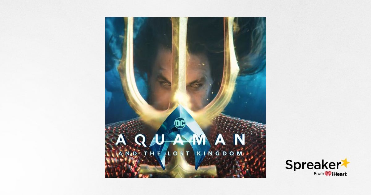 Aquaman and the Lost Kingdom Blu-ray NEW