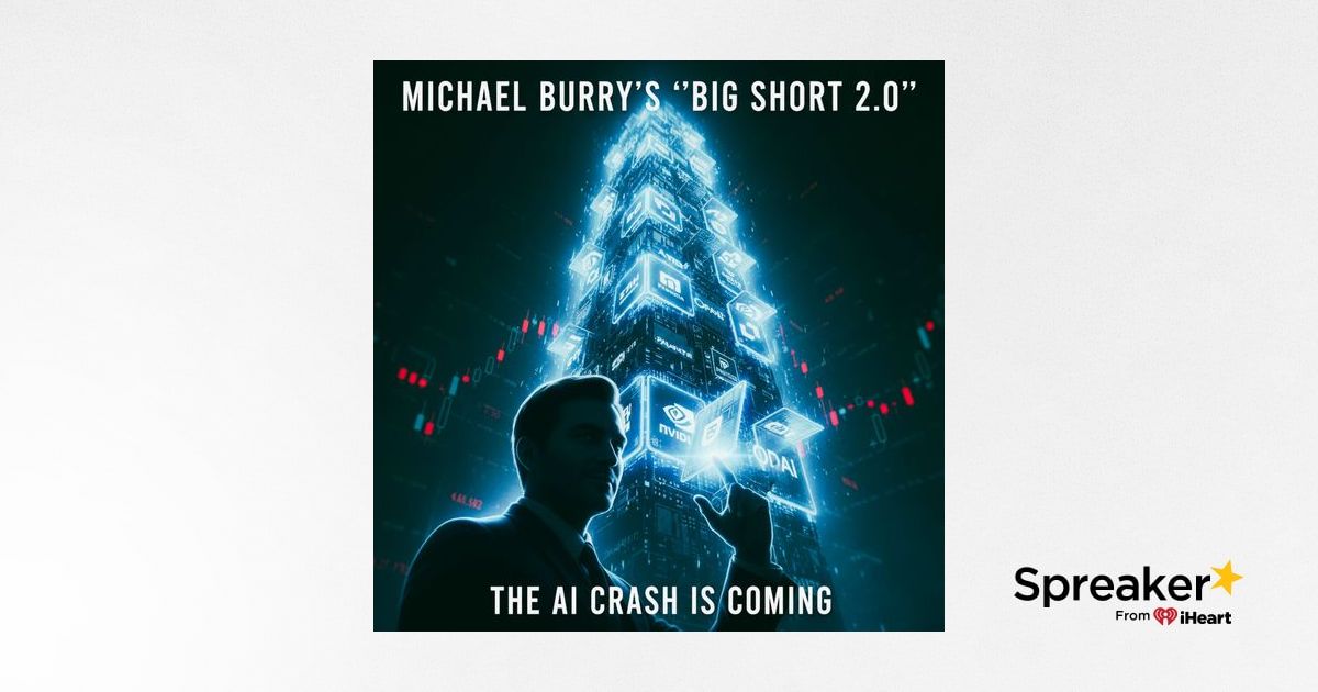 Michael Burry's "BIG SHORT 2.0": The AI CRASH Is Coming