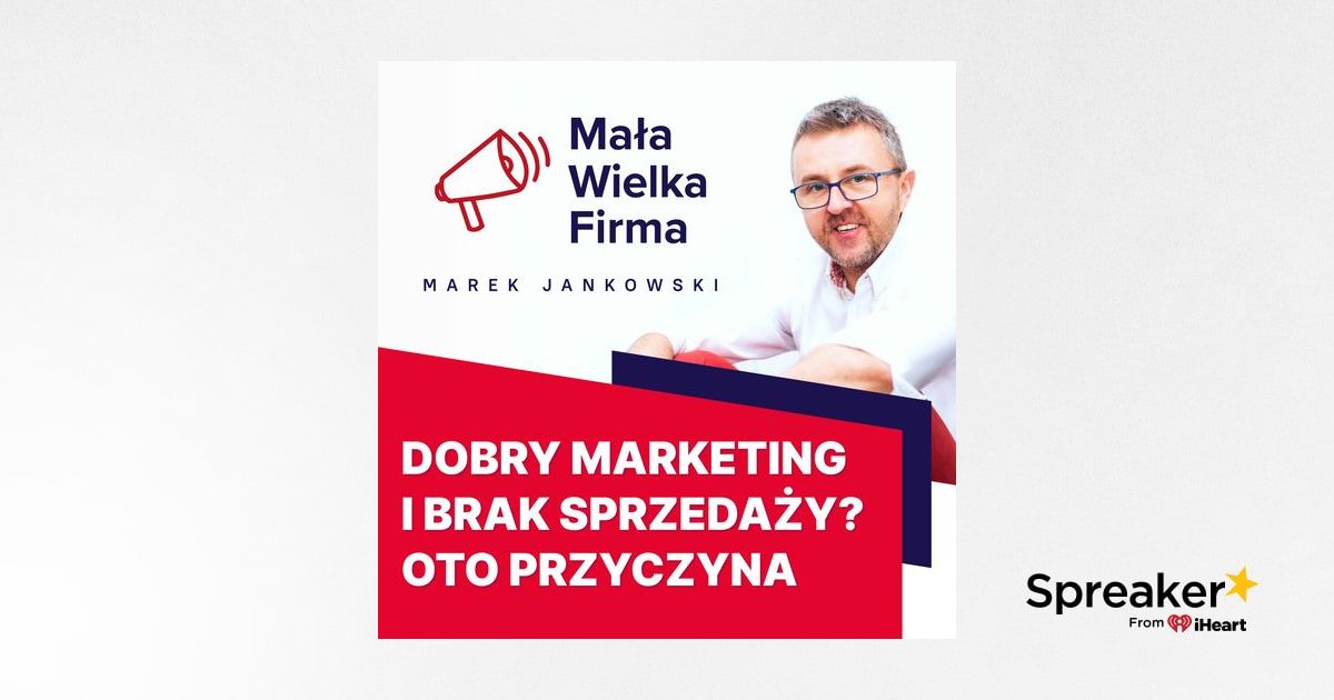 A jeżeli to Twój PRODUKT, nie marketing, jest przyczyną słabej sprzedaży?