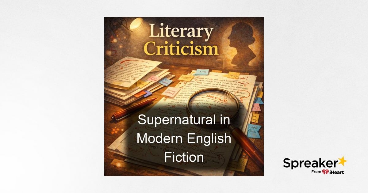 Supernatural in Modern English Fiction