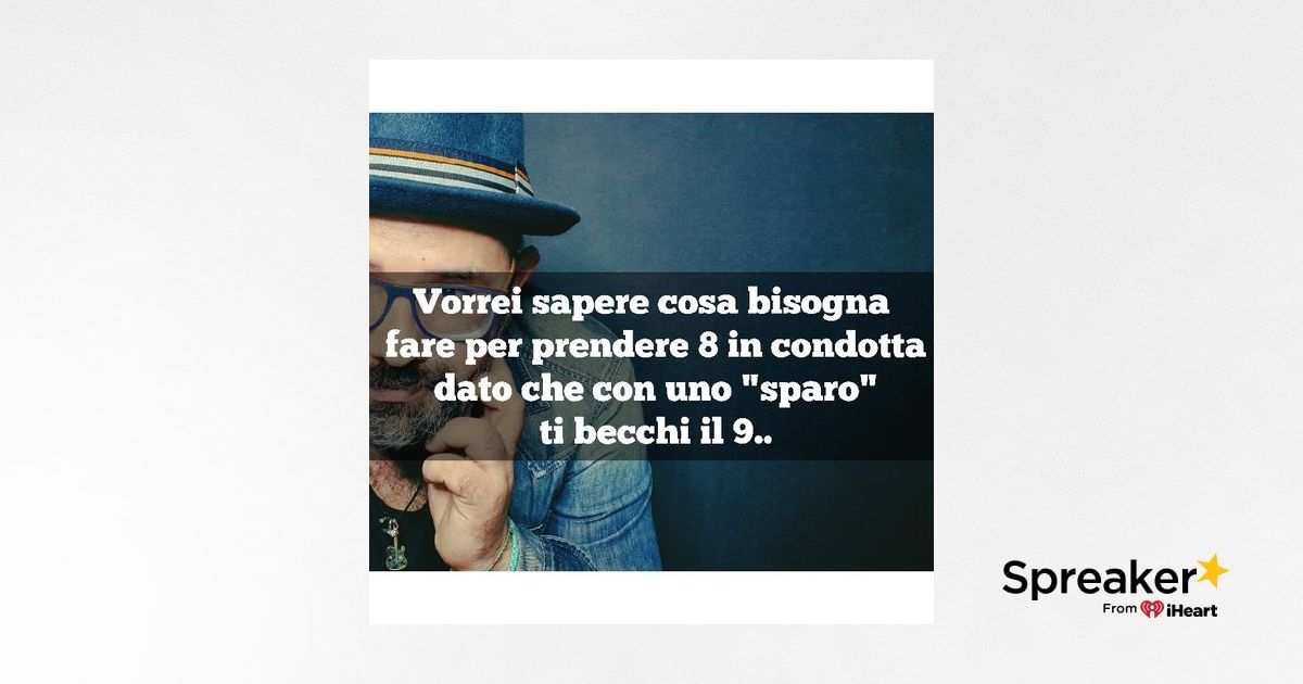 8 in condotta alle superiori