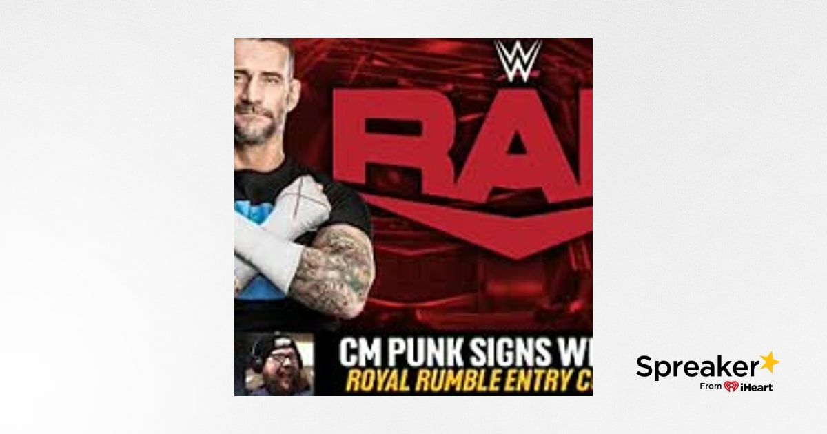 CM Punk Signs With WWE RAW, Enters 2024 WWE Royal Rumble